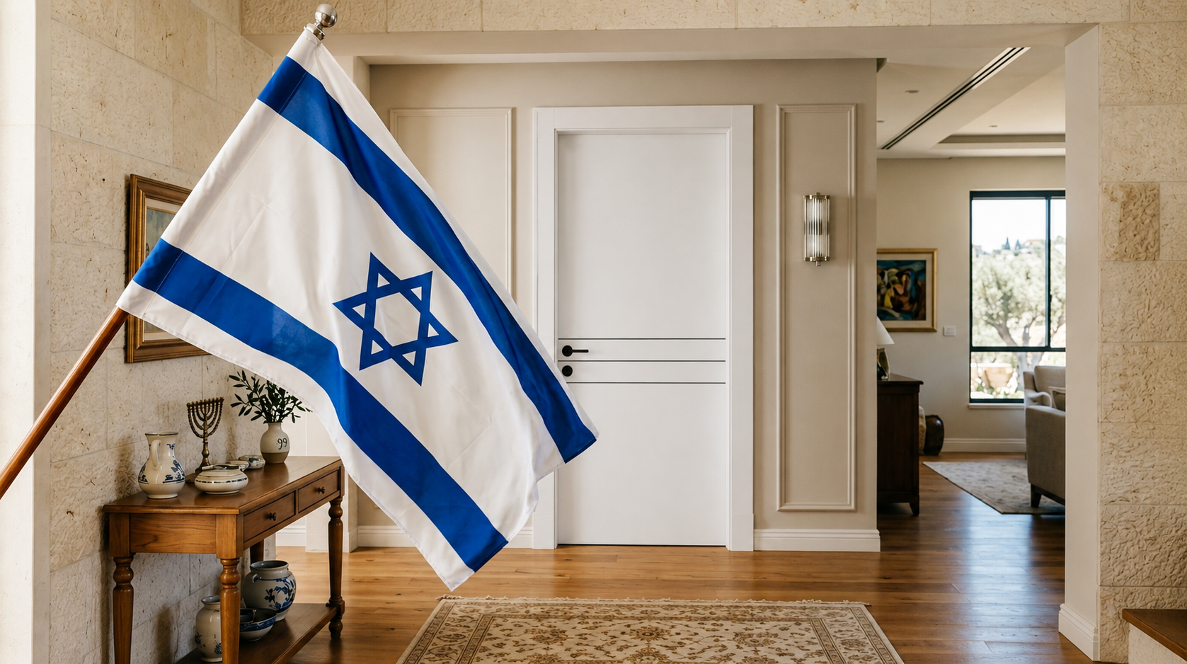דלתות כחול-לבן - למה דלתות תייר היא הכי ישראלית שיש